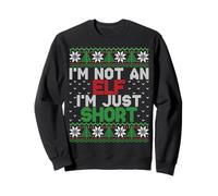 I'm Not An Elf I'm Just Short - Funny Ugly Christmas Humor Felpa