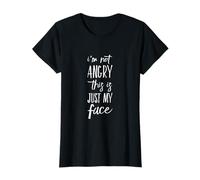 I'm Not Angry This Is Just My Face Citazioni arrabbiate divertenti Maglietta
