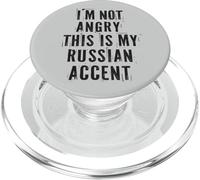 I'm Not Angry This Is My Russian Accent Detti Russi Russo PopSockets PopGrip per MagSafe