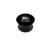 I'm Not Arguing Just Explaining Why I'm Right Unicorn Coffee PopSockets PopGrip Adesivo