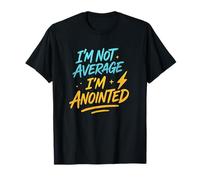 I'm Not Average I'm Unt, Bold Christian Youth Apparel Maglietta