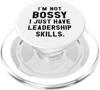 I'm not bossy I just have leadership skills I Divertente PopSockets PopGrip per MagSafe