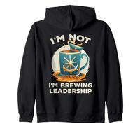 I'm Not Bossy I'm Brewing Leadership Felpa con Cappuccio