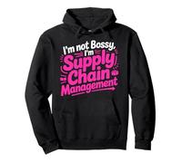 I'm Not Bossy I'm Supply Chain Management Felpa con Cappuccio