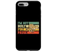 Im Not Built For Pause Cheetah Retro Velocità Alta Custodia per iPhone 7 Plus/8 Plus