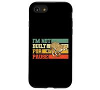 Im Not Built For Pause Cheetah Retro Velocità Alta Custodia per iPhone SE (2020) / 7/8