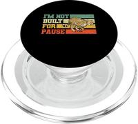 Im Not Built For Pause Cheetah Retro Velocità Alta PopSockets PopGrip per MagSafe
