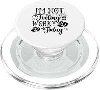 I'm Not Feeling Worky Today Ufficio divertente PopSockets PopGrip per MagSafe