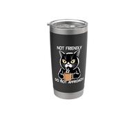 I'm Not Friendly Do Not Approach Bicchiere termico in acciaio inox doppia parete