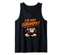 I'm Not Grumpy Monkey - Divertente Scherzo lunatico Canotta