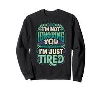 I'm Not Ignoring You I'm Just Tired Burnout introverso Felpa
