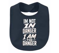 IM NOT IN DANGER I AM THE STATTING - Bavaglino per bambini, taglia unica