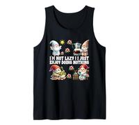 Im Not Lazy I Just Enjoy Doing Nothing Funny Summer Gnome Canotta