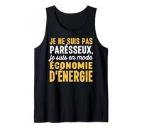 I'm Not Lazy I'm in Energy Saving Mode Divertente Canotta