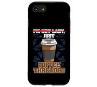 I'm Not Lazy, Meme del programmatore filettato solo caffè Custodia per iPhone SE (2020) / 7 / 8