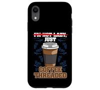 I'm Not Lazy, Meme del programmatore filettato solo caffè Custodia per iPhone XR