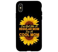 I'm Not Like A Regular Mom I'm A Cool Mom Girasole Parent Custodia per iPhone X/XS