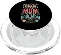 I'm Not Like A Regular Mom I'm A Cool Mom Retro Edgy PopSockets PopGrip per MagSafe