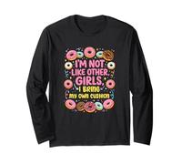 Im Not Like Other Girls I Bring My Own Cuscino Maglia a Manica
