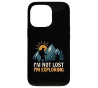 I'm Not Lost, I'm Exploring - L'avventura attende divertenti escursioni Custodia per iPhone 13 Pro