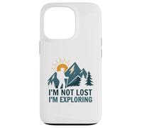 I'm Not Lost, I'm Exploring - L'avventura attende divertenti escursioni Custodia per iPhone 13 Pro