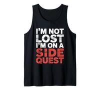 I'm Not Lost I'm On A Side Quest Gamer Nerd Joke |- Canotta