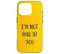 I'm not mad at you Idea divertente White Lie Party Custodia per iPhone 16 Pro