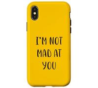 I'm not mad at you Idea divertente White Lie Party Custodia per iPhone X/XS