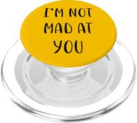 I'm not mad at you Idea divertente White Lie Party PopSockets PopGrip per MagSafe