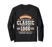 I'm Not Old I'm a Classic 1966 Legends Were Born in 1966 Maglia a Manica