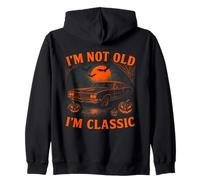 I'm Not Old I'm Classic Car Graphic Mens Womens Halloween Felpa con Cappuccio