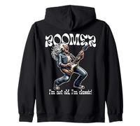 I'm Not Old, I'm Classic Fun Baby Boomer Design Felpa con Cappuccio