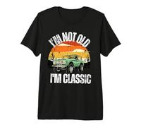 I'm Not Old I'm Classic Funny Vintage Car Maglietta Premium