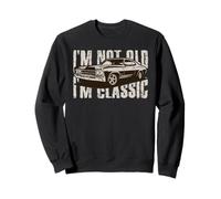 I'm Not Old I'm Classic, Grafica Divertente per Gli Amanti delle Auto, da Uomo Felpa