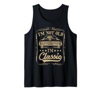 I'm not old I'm classic Vintage Muscle Car Funny Old Men Canotta