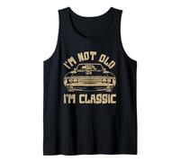 I'm not old I'm classic Vintage Muscle Car Funny Old Men Canotta