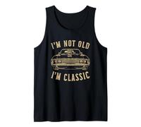 I'm not old I'm classic Vintage Muscle Car Funny Old Men Canotta