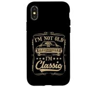 I'm not old I'm classic Vintage Muscle Car Funny Old Men Custodia per iPhone X/XS