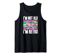 I'm Not Old I'm Retro 90s Style Roller Skating Theme Canotta
