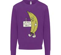 I'M Not Peeling Bene Divertente Ill Banana Bambini Felpa Maglione
