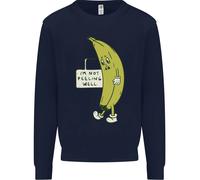 I'M Not Peeling Bene Divertente Ill Banana Bambini Felpa Maglione