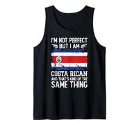 I'm Not Perfect but I'm Costa Rican Costa Rica Flag Canotta