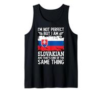 I'm Not Perfect but I'm Slovakian Slovakia Flag Canotta