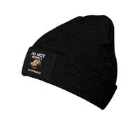 I'm Not Perfect But My Bread Is Black Unisex Beanie Cappello Morbido Berretto Beanie in Maglia Leggero Skull cap per Calcio All'Aperto Arrampicata