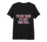 I'm Not Rude I'm Just British Humor UK Pride Maglietta Premium