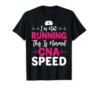 I'm Not Running This Is Normal CNA Speed Funny Nursing Citazione Maglietta