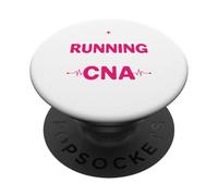 I'm Not Running This Is Normal CNA Speed Funny Nursing Citazione PopSockets PopGrip Adesivo