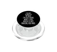 I'm Not Scared Of My Wife I'm Just Doing Not Making Her Mad PopSockets PopGrip per MagSafe