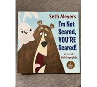 I'M Not Scared,Sei Scared Autografato Da Seth Meyers 1st Edizione Copertina