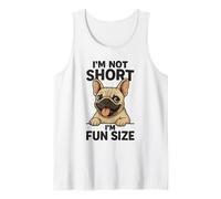 I'm Not Short I'm Fun Sized: Divertente Scherzo sul Proprietario del Bulldog Francese Canotta